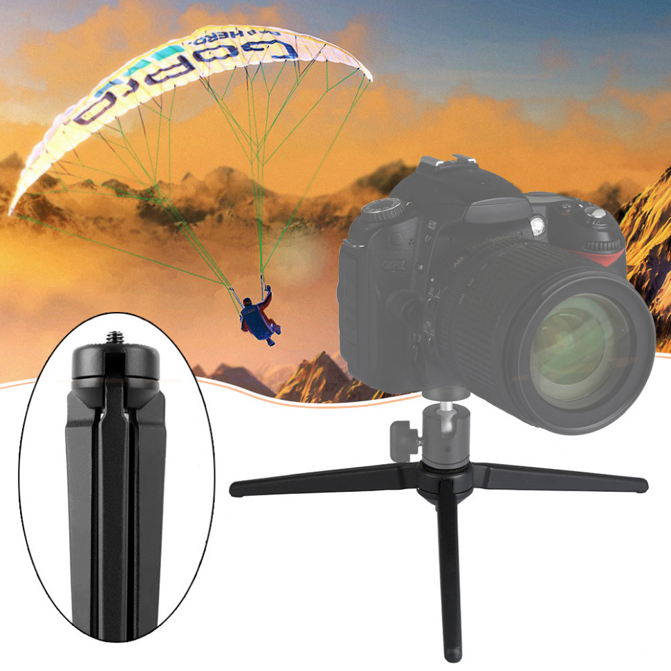 Складной трипод, рукоятка, штатив, MSCAM с резьбой 1/4"