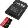 SanDisk microSDXC Extreme Pro V30 64GB C10 UHS-I U3 + SD адаптер (SDSQXCY-064G-GN6MA)