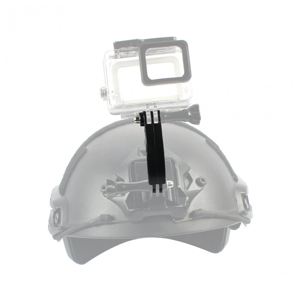 Крепление-кронштейн на шлем MSCAM для екшн-камер GoPro, SJCAM, DJI, GitUp