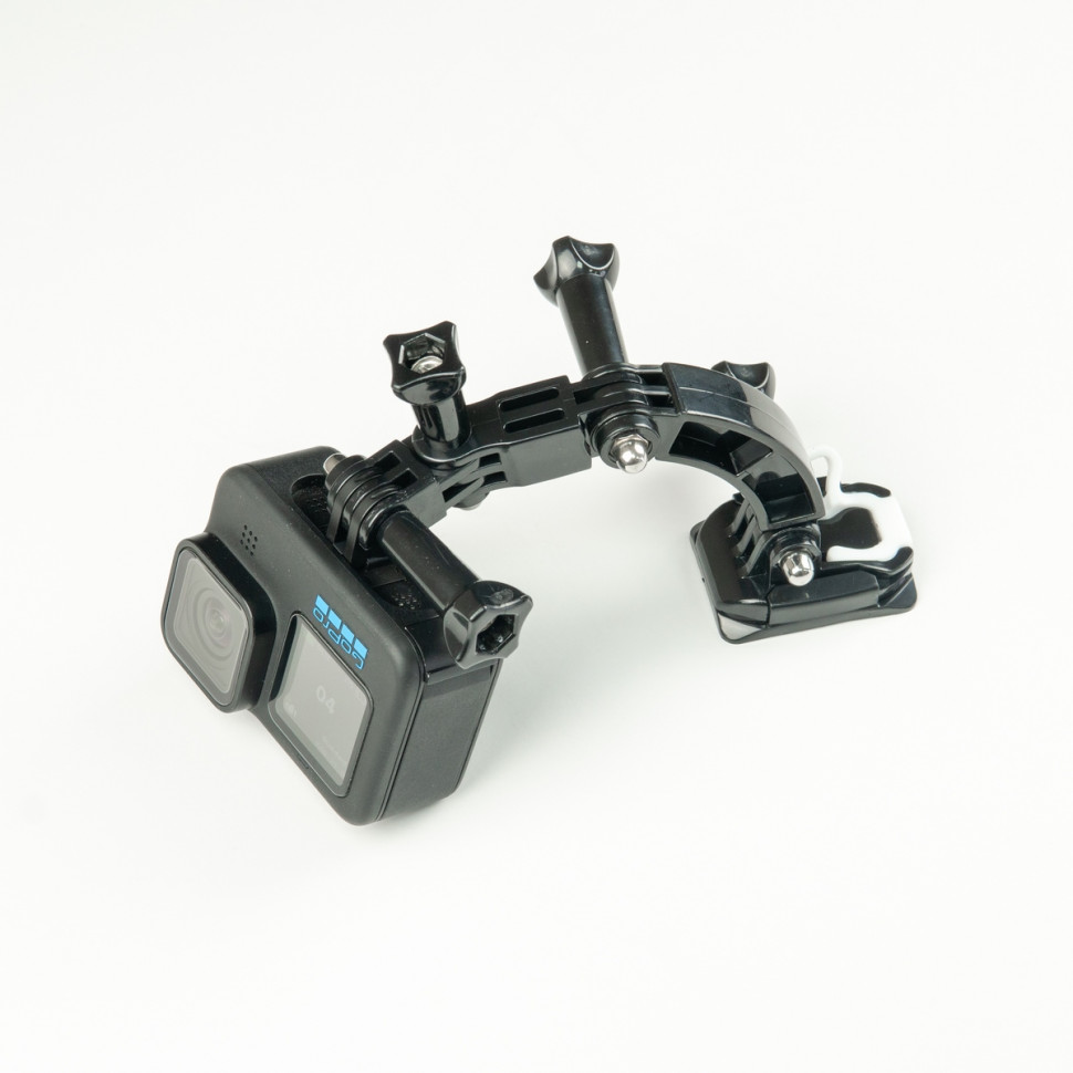 Крепление-кронштейн на шлем MSCAM для екшн-камер GoPro, SJCAM, DJI, GitUp