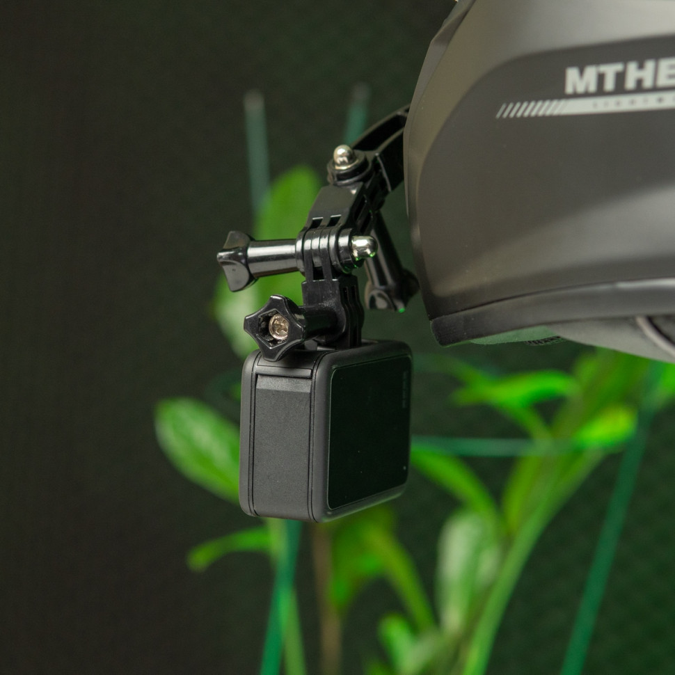 Крепление-кронштейн на шлем MSCAM для екшн-камер GoPro, SJCAM, DJI, GitUp