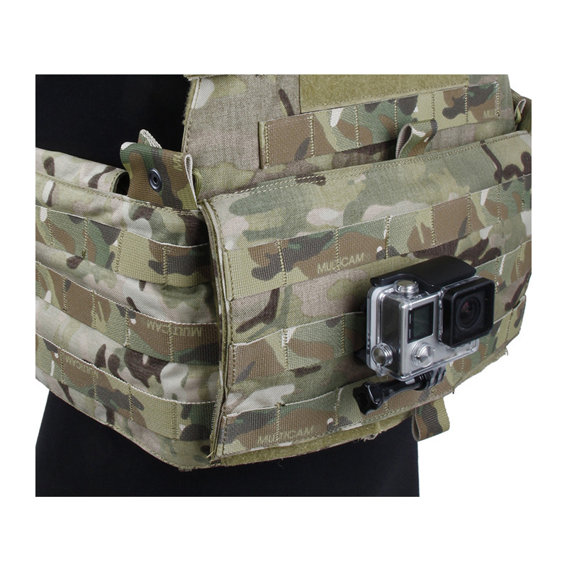 Крепление на жилет, рюкзак, Molle стропы для GoPro / DJI / SJCAM