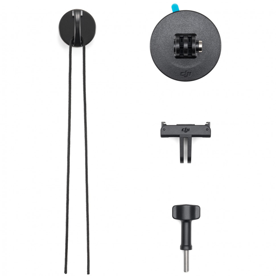 Крепление на стекло DJI Tether Kit со страховкой для екшн-камер