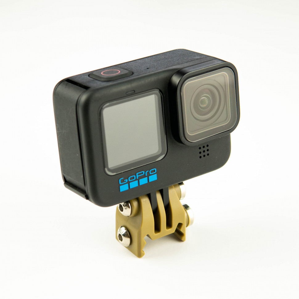 Крепление-зажим на планку Пикатинни Picatinny Gun Rail Mount для GoPro / Sony / DJI