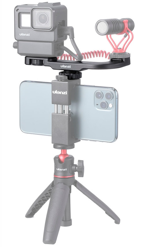 Кронштейн для допольнительного оборудования  Ulanzi PT-8 с креплением на башмак