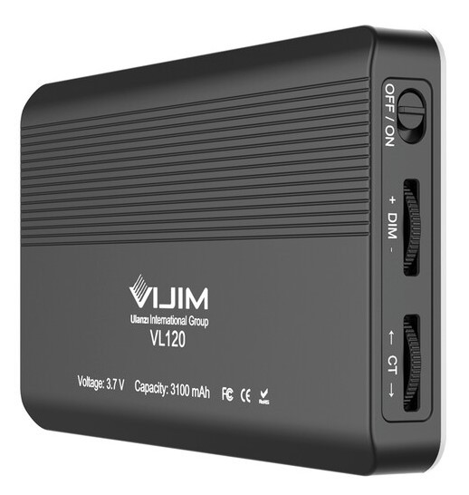 Диммируемая светодиодная панель на присоске Ulanzi Vijim (VL-120)