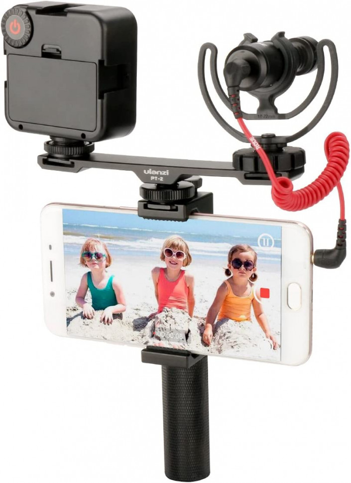 Расширительная планка Ulanzi PT-2 на два холодных башмака