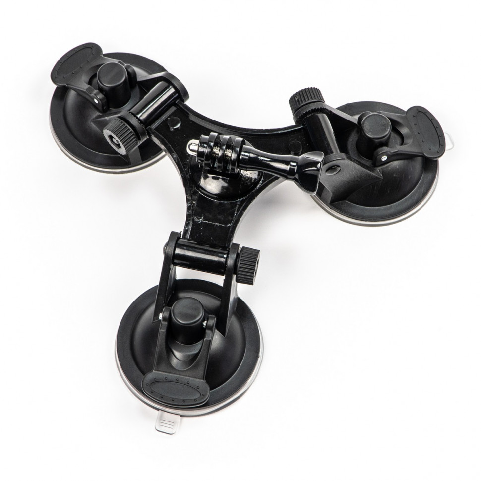 Тройная присоска средняя MSCAM Removable Tri-Angle Suction Cup для экшн камер GoPro, SJCAM, DJI