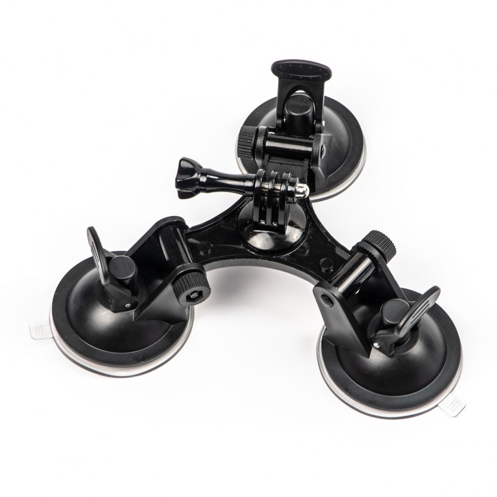 Тройная присоска средняя MSCAM Removable Tri-Angle Suction Cup для экшн камер GoPro, SJCAM, DJI