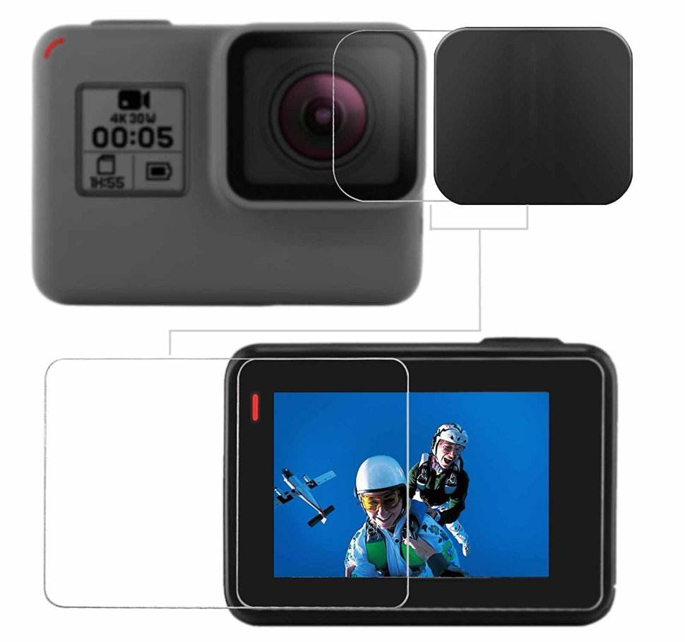 Защитный комплект MSCAM Protector Screen Kit for GoPro HERO 5\6\7
