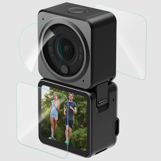 Комплект защитных стекол MSCAM для DJI Action 2