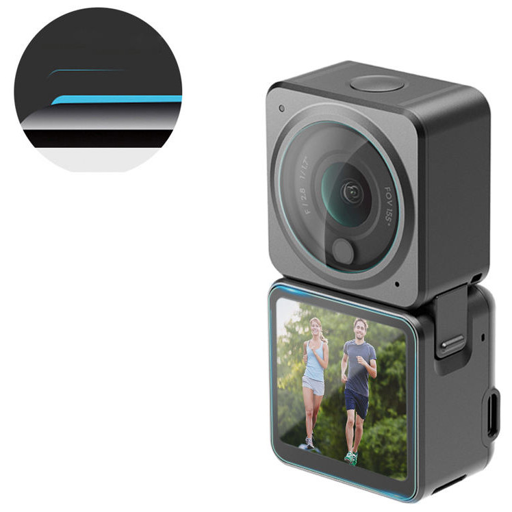 Комплект защитных стекол MSCAM для DJI Action 2