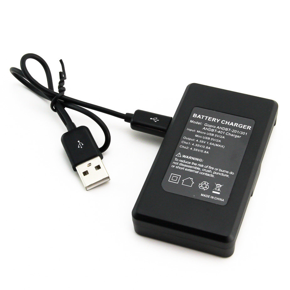 Двойное зарядное устройство для HERO3+ / HERO4