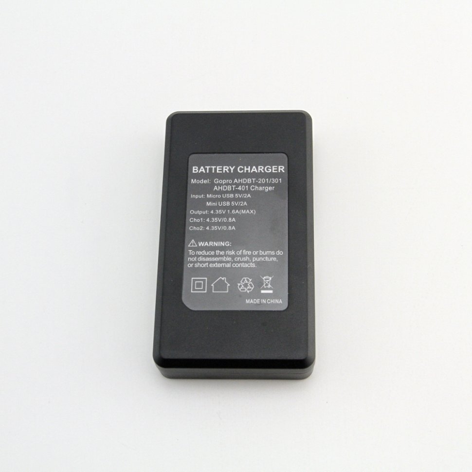 Двойное зарядное устройство для HERO3+ / HERO4