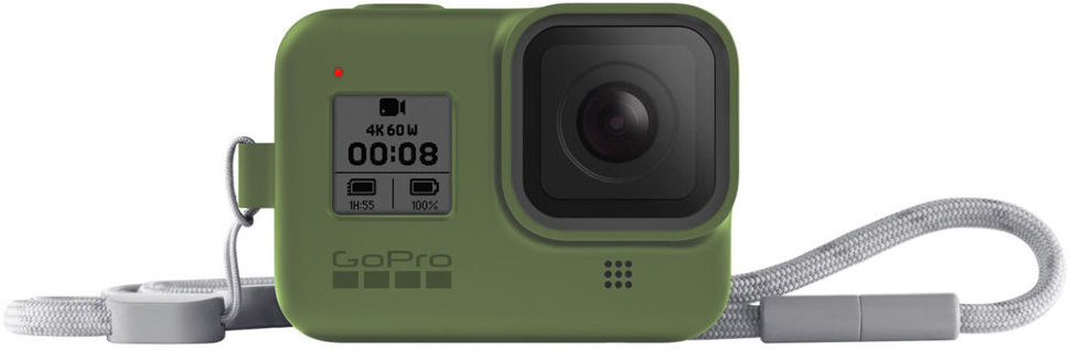 Силиконовый чехол с ремешком GoPro Sleeve & Lanyard for Hero 8