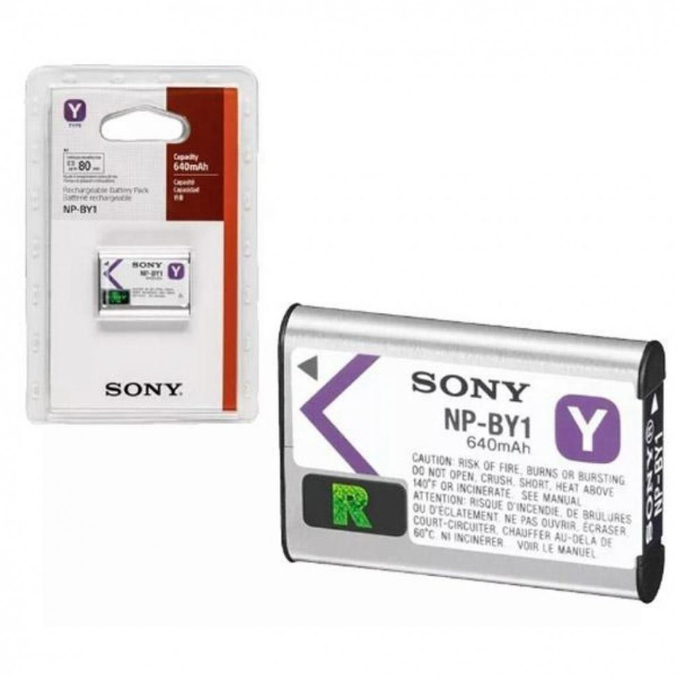 Аккумулятор для экшн-камеры Sony HDR-AZ1 (NP-BY1) 