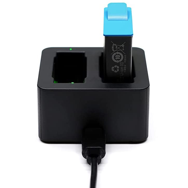 Двойное зарядное устройство MAXCAM Dual Battery Charger для Hero 12, Hero 11, Hero 10, Hero 9