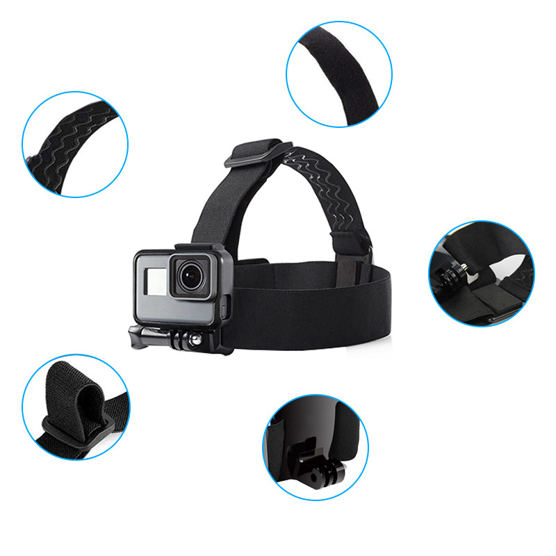 Набор креплений на голову грудь и запястье MSCAM Chest+Head+Wrist Strap