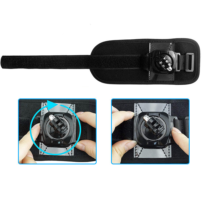 Набор креплений на голову грудь и запястье MSCAM Chest+Head+Wrist Strap