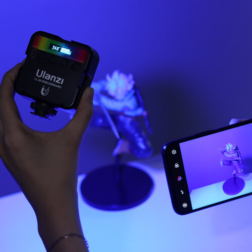 Накамерное LED-освещение Ulanzi VL49 RGB