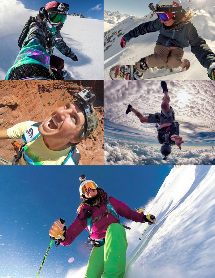 Набор креплений на голову и грудь MSCAM Chest + Head Strap with Chin Belt