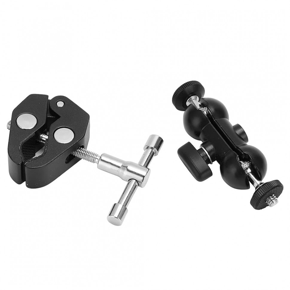 Шарнирное крепление-щипцы на трубу MSCAM Mount Bike Clamp для екшн-камер GOPRO, SJCAM, DJI