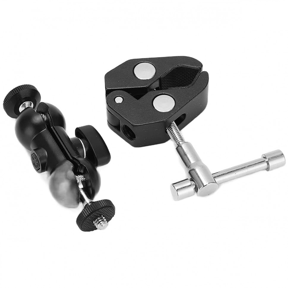 Шарнирное крепление-щипцы на трубу MSCAM Mount Bike Clamp для екшн-камер GOPRO, SJCAM, DJI