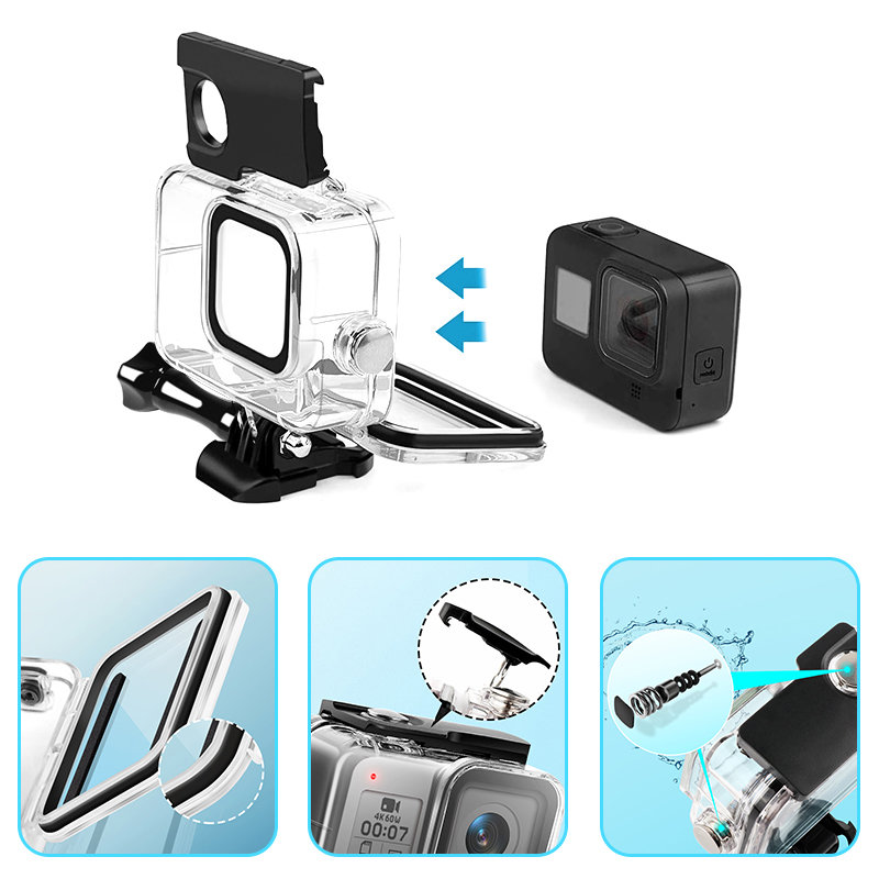 Набор аксессуаров MSCAM Travel Accessories Kit for GoPro Hero 8 Black