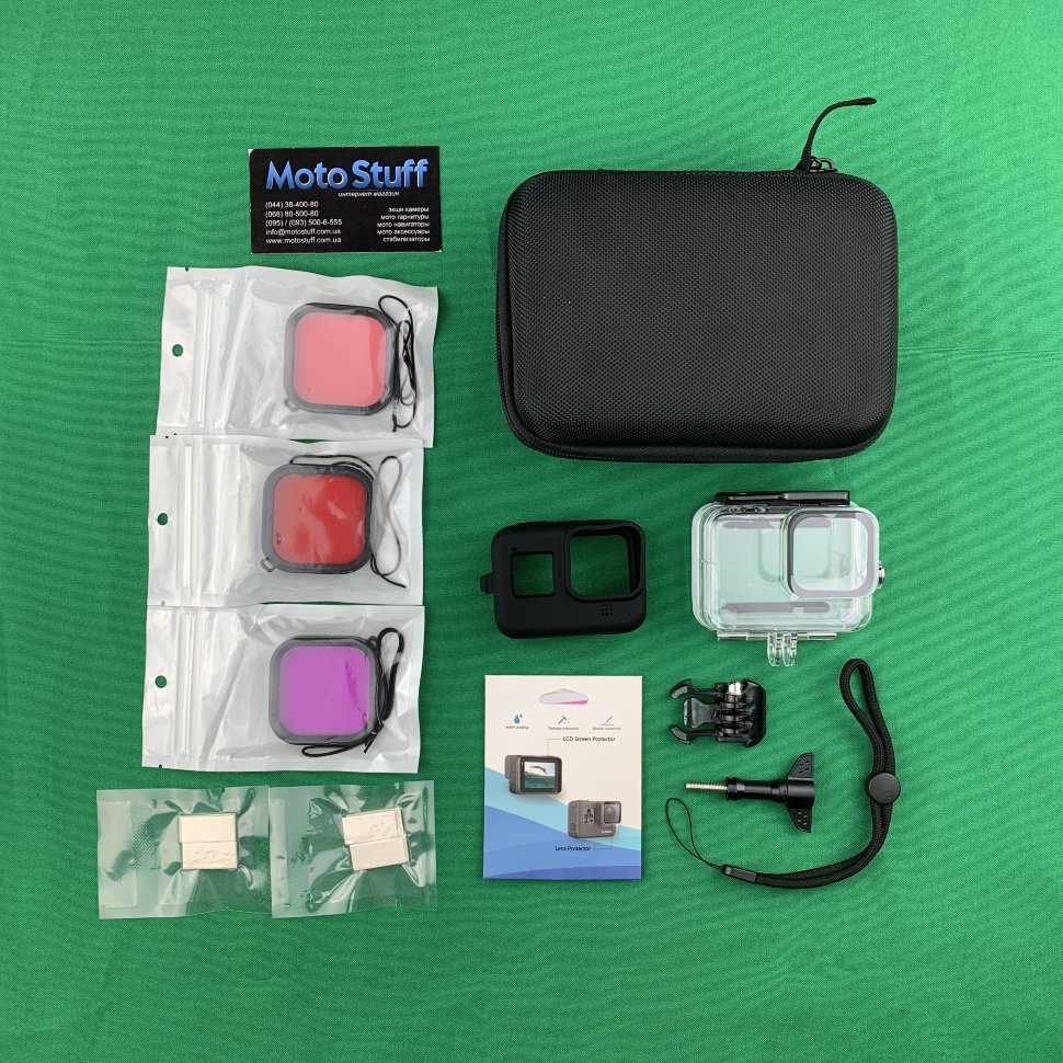 Набор аксессуаров MSCAM Travel Accessories Kit for GoPro Hero 8 Black