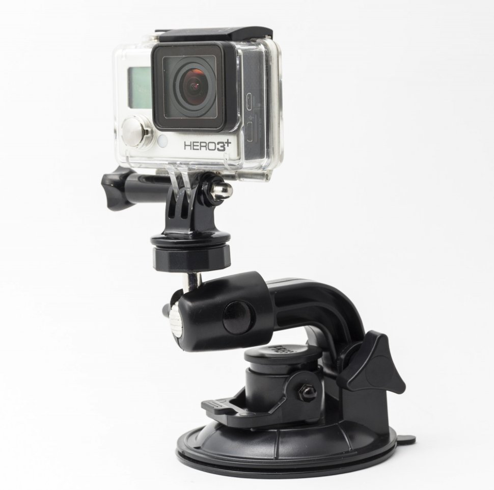 Присоска с шаровой опорой MSCAM Suction Cup Mount для экшн камер GoPro, SJCAM, DJI