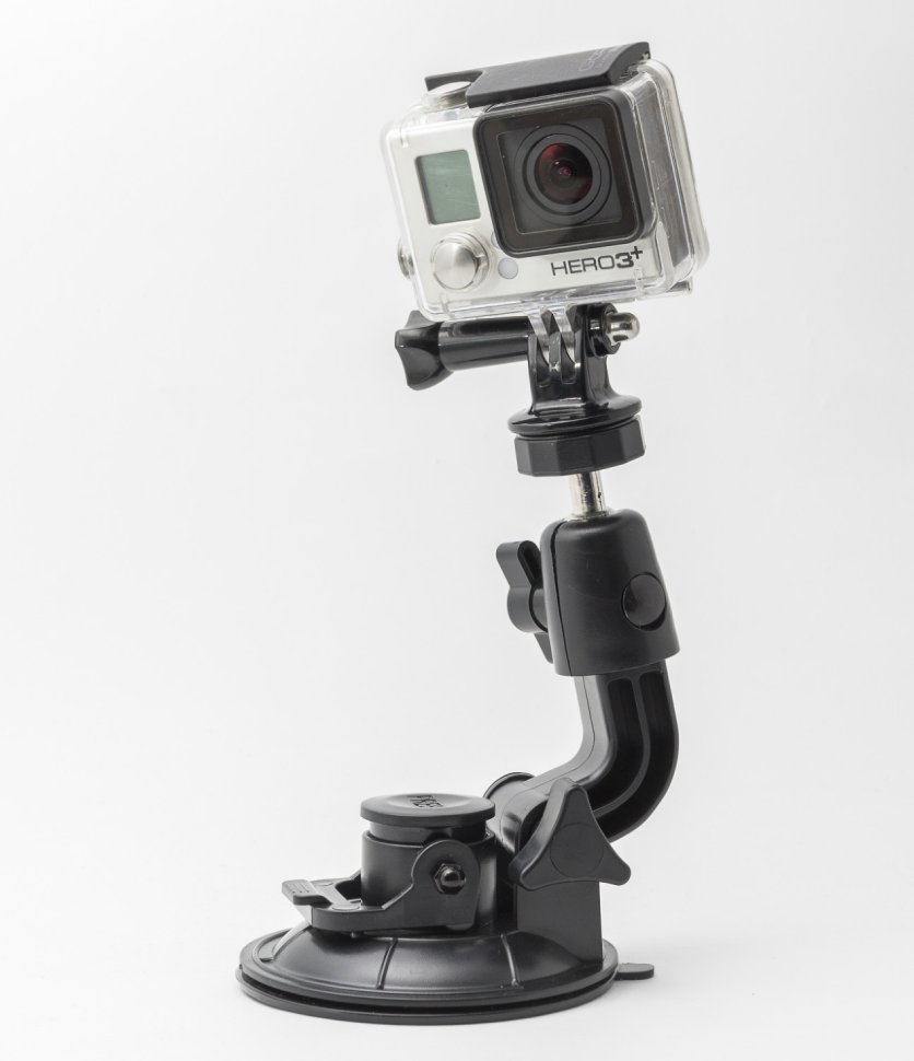 Присоска с шаровой опорой MSCAM Suction Cup Mount для экшн камер GoPro, SJCAM, DJI