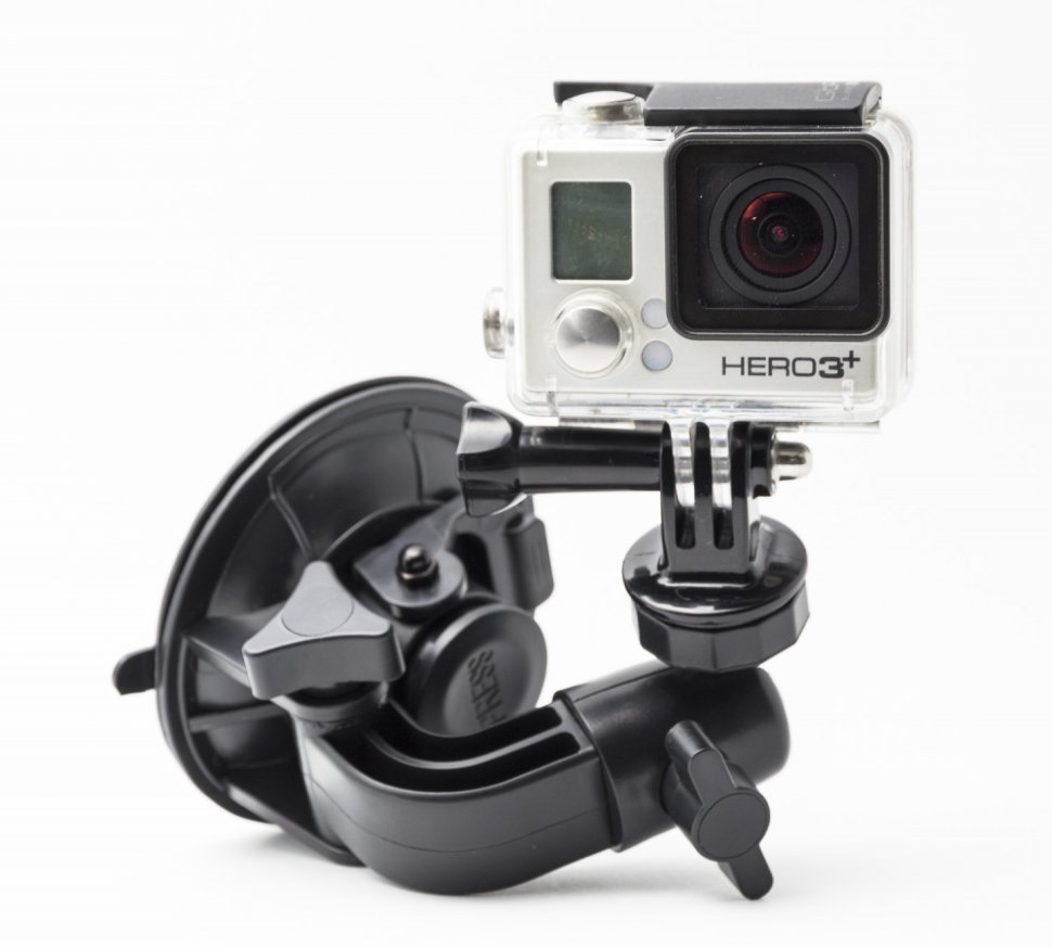 Присоска с шаровой опорой MSCAM Suction Cup Mount для экшн камер GoPro, SJCAM, DJI