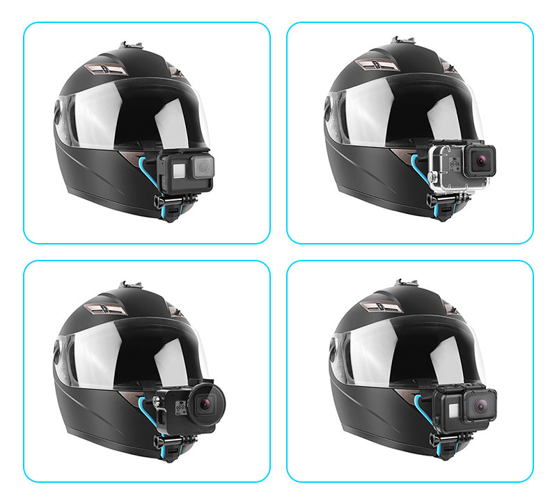 Крепление на шлем, подбородок  MSCAM Motorcycle Strap для экшн камер GoPro, SJCAM, DJI