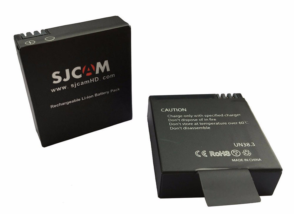 Набор SJCAM Batteries with Dual-slot Charger for SJ8