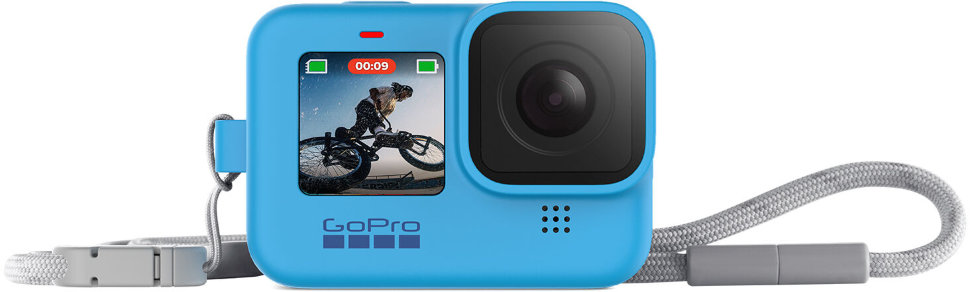 Силиконовый чехол с ремешком GoPro Sleeve & Lanyard для HERO 13, HERO 12, HERO 11, HERO 10 (ADSST)