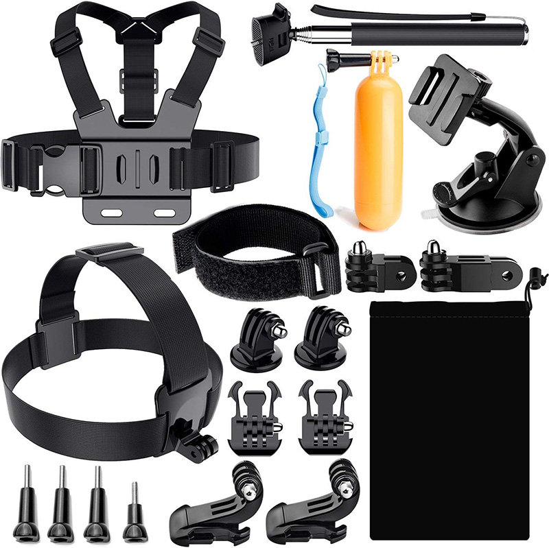 Набор аксессуаров MSCAM Accessories Main Kit Set для экшн-камер GoPro, Sjcam, Insta360