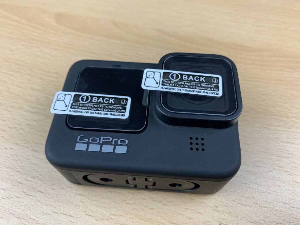 Комплект защитных стекол MSCAM для GoPro HERO 13, HERO 12, HERO 11, HERO 10