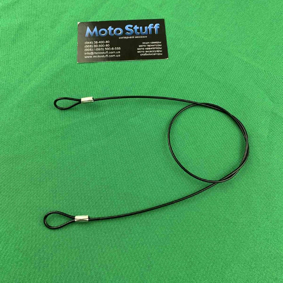 Страховочный тросик MSCAM Stainless Steel Tether Lanyard для экшн камер GoPro, SJCAM