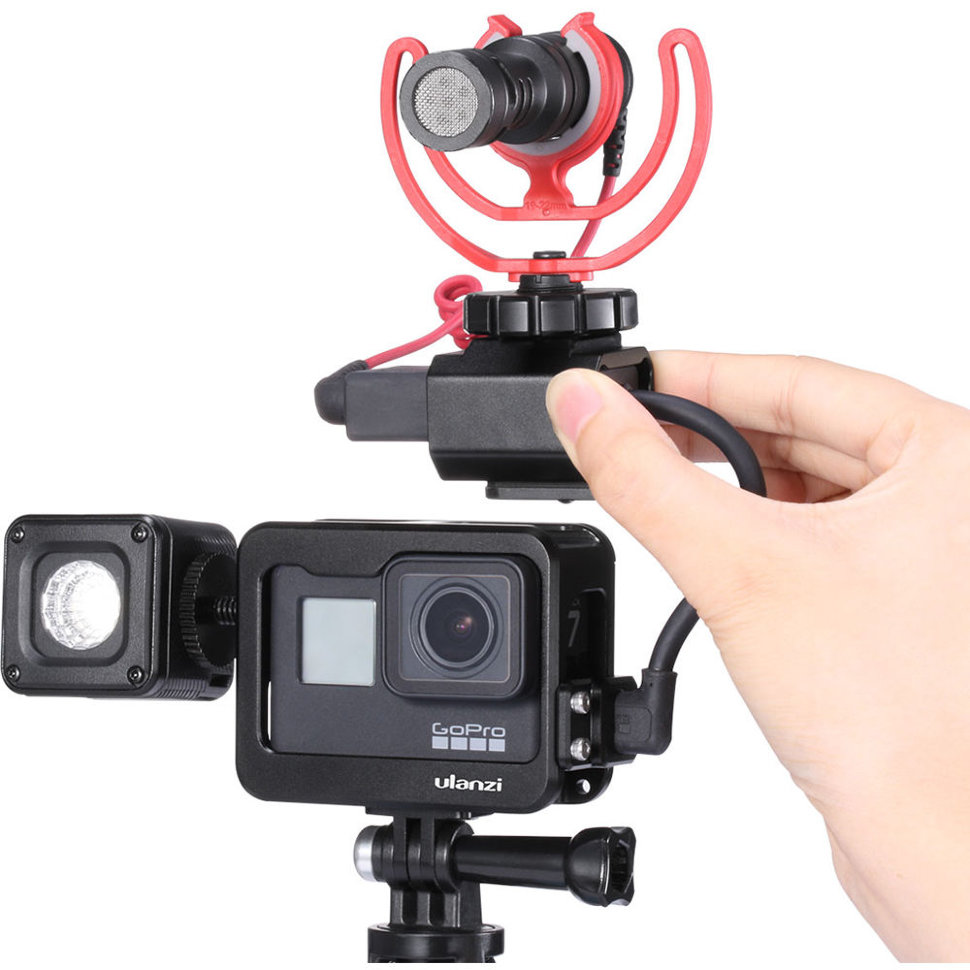 Клетка Ulanzi V3 Pro Vlog Cage Metal for GoPro Hero 5/6/7 (PVCM-GPH)