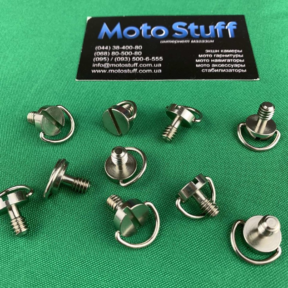 Крепежный болт для монопода MSCAM 1/4" с D-образным кольцом