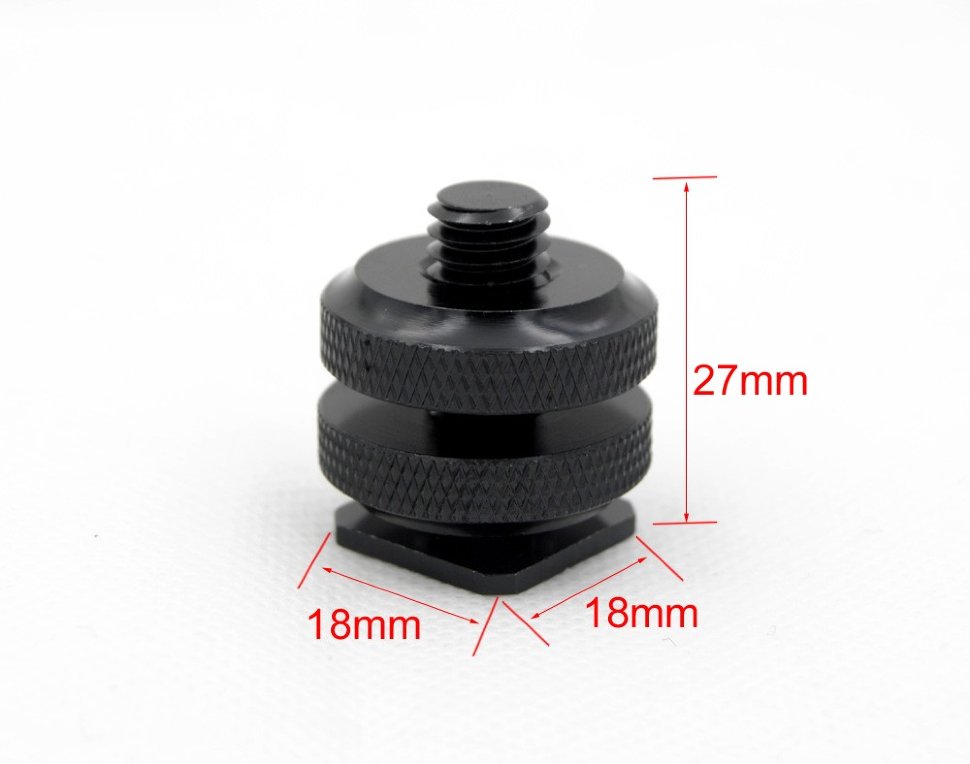 Адаптер MSCAM 3/8" для крепления на Горячий Башмак