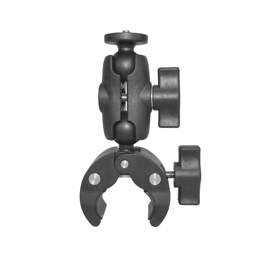 Шарнирное крепление-щипцы на трубу MSCAM Motorcycle Clip Bracket S для екшн-камер GOPRO, SJCAM, DJI, INSTA360