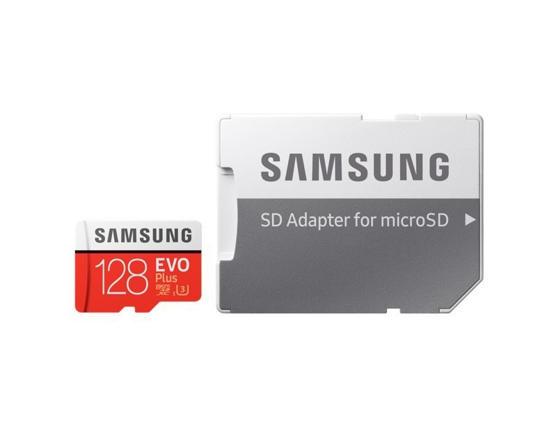 Samsung microSDXC 128GB EVO Plus UHS-I Class 10 + SD-Адаптер (MB-MC128GA)