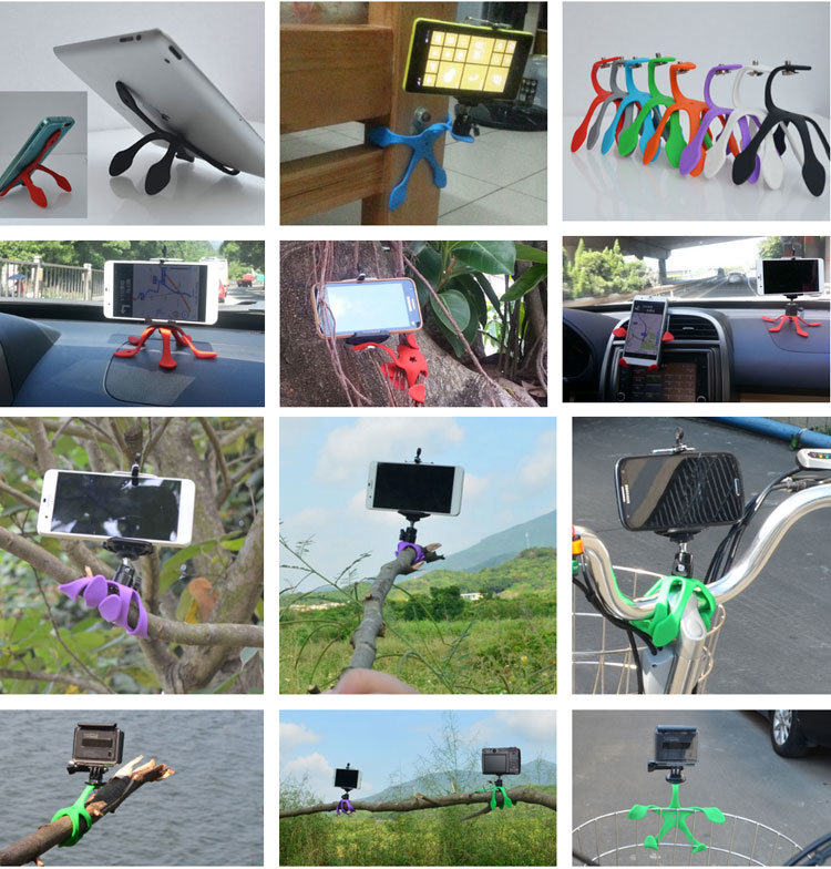 Гибкий держатель, штатив MSCAM Gekko Pod Flexible Tripod