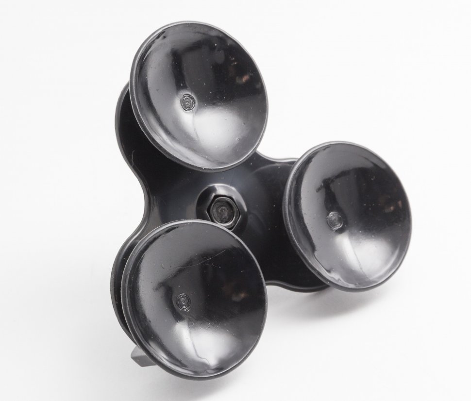 Тройная присоска компактная MSCAM Triple Suction Cup Mount для экшн камер GoPro, SJCAM, DJI