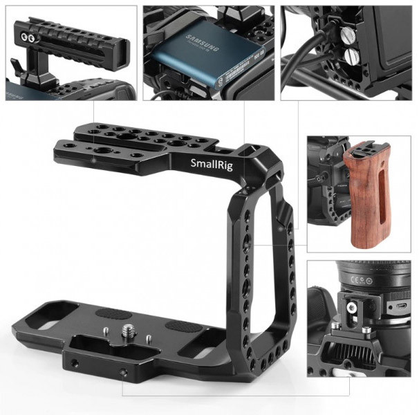 Клетка для камеры Smallrig Half Cage for Blackmagic Design Pocket Cinema Camera 4K&6K (CVB2254)