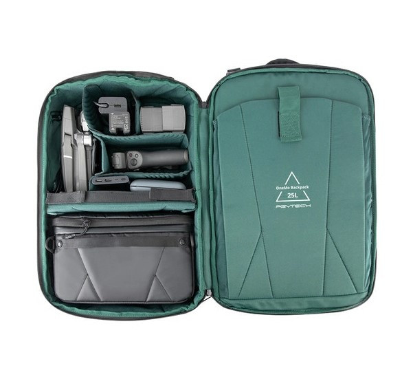 Рюкзак для фотокамер Pgytech OneMo Backpack 25L с сумкой Shoulder Bag Olivine Camo (P-CB-021)