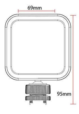 Накамерное LED-освещение Ulanzi VL100 LED Video Light