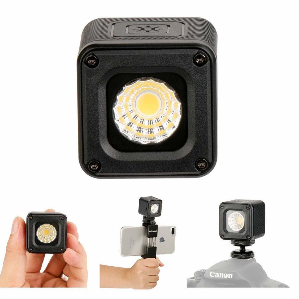 Влагозащищенная накамерная LED-лампа Ulanzi L1 Waterproof Video Light