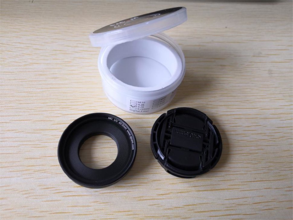 УФ-объектив 40,5мм SJCAM для SJ8 Pro / SJ8 Plus / SJ8 Air